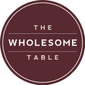 The Wholesome table logo