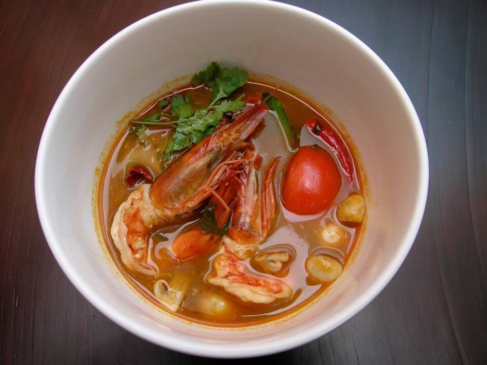 Shrimp-soup