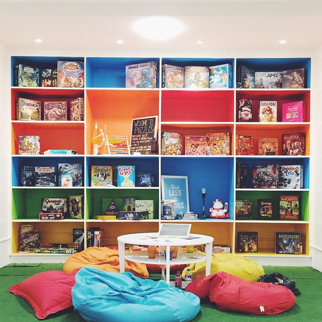 Puzzles: Board Game Lounge