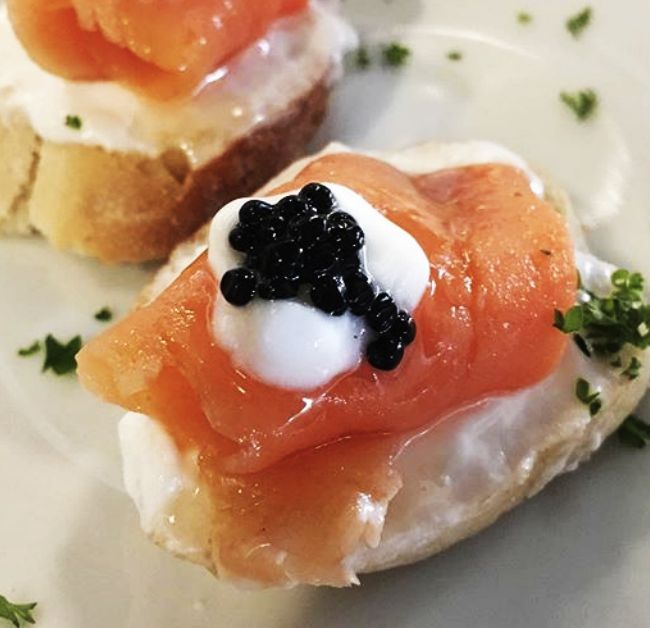 Salmon Pintxos