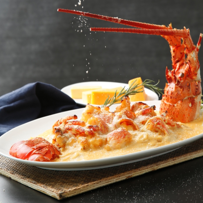 XIU Baked lobster with cheese