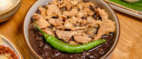 A Classic Pairing: Kuya J’s Dinuguan with Puto Comes with a Special Crispy Twist