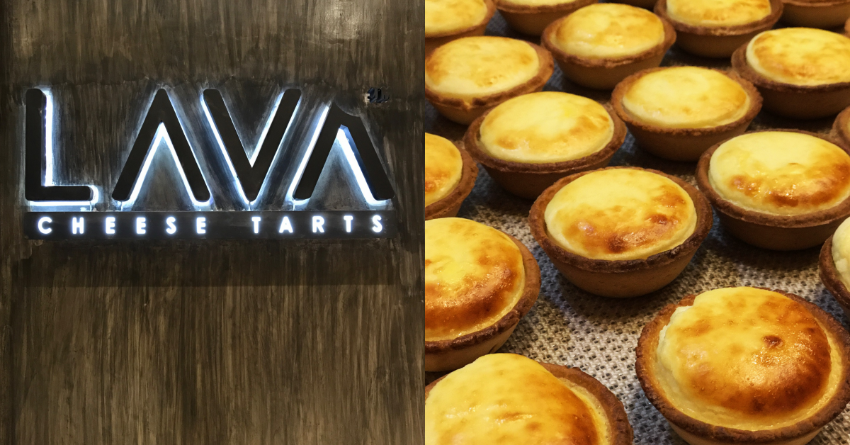 LAVA Cheese Tarts opens today at SM Aura!