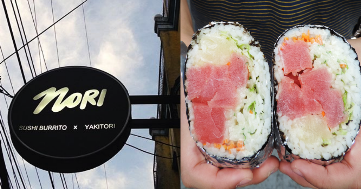 Must Try: Nori, the first Sushi Burrito joint in Manila!