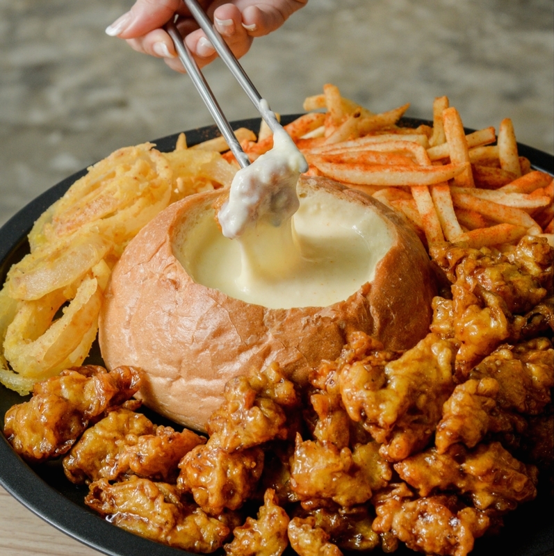 Kko Kko â UP Town Center Chicken Cheese Fondue