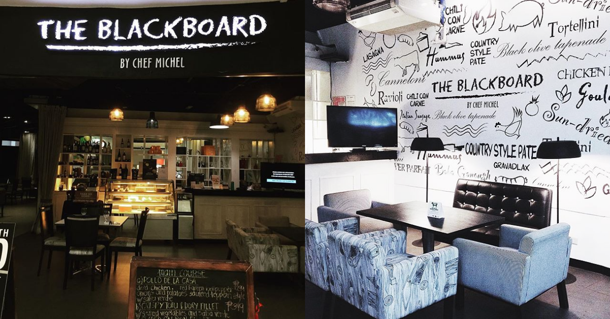 The Blackboard offers a unique dining experience with daily-changing menu
