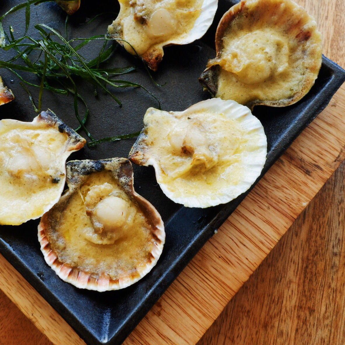 Baked Bantayan Scallops