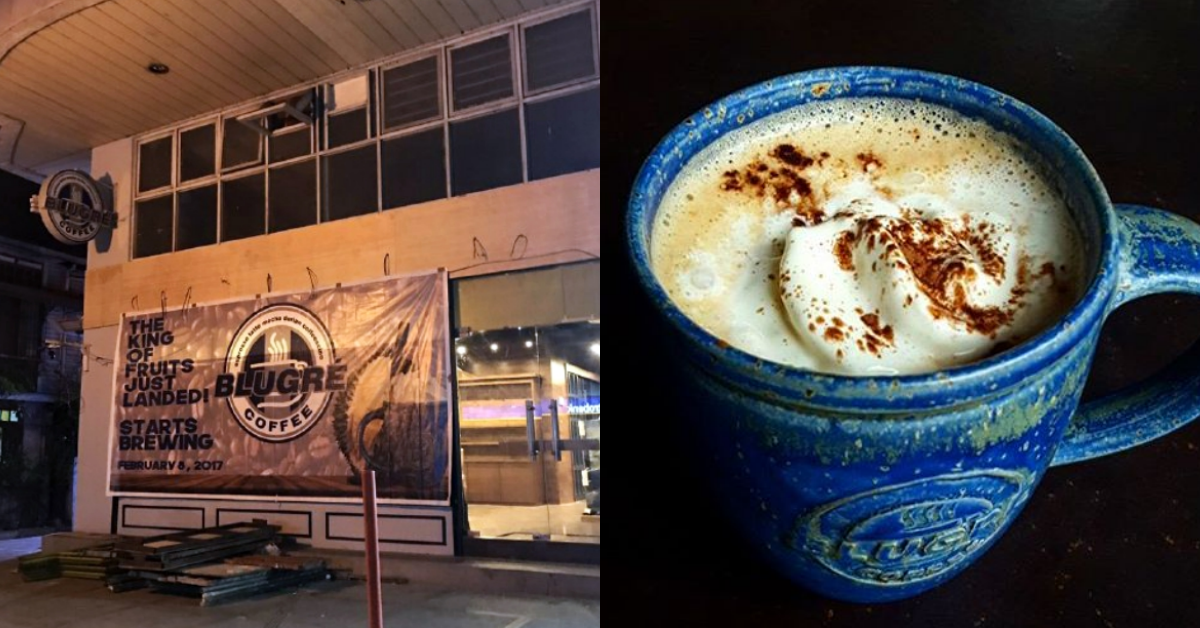 Davao’s Famous Blugré Coffee has landed in Manila