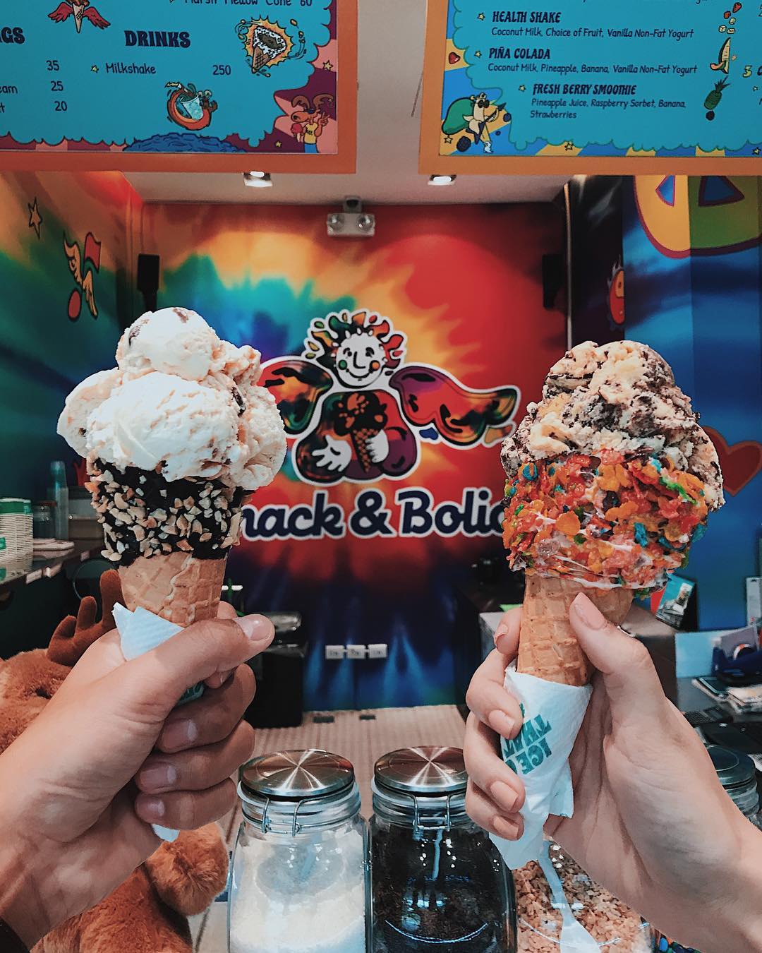 Emack and Bolio's Ice Cream Shop