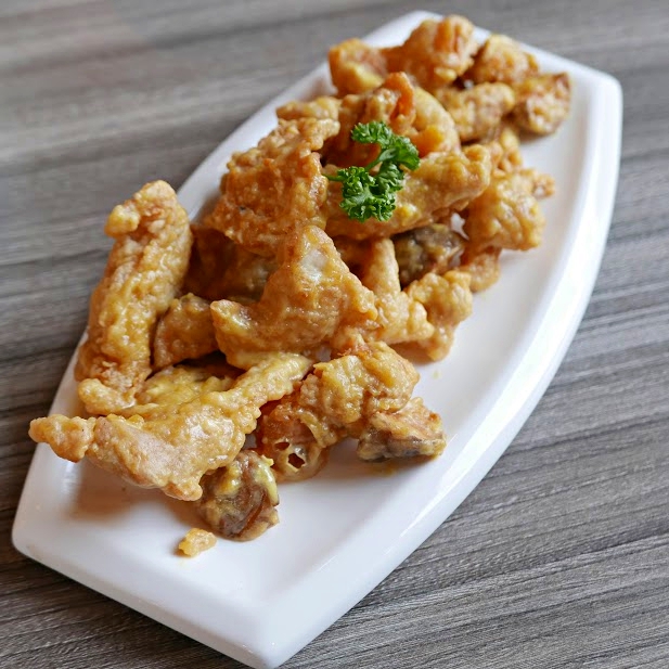 Salted Egg Chicken Skin