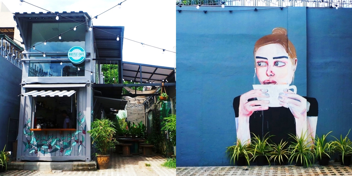 Hustle Cafe, a secret garden-inspired cafe in Cubao