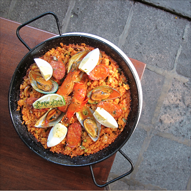 Paella Ilustrado