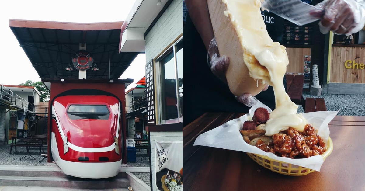 The Station, a railway-inspired food park in Maginhawa