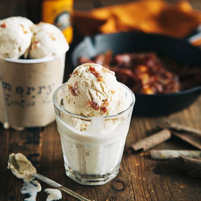 Candied Bacon Ice Cream â Merry Moo