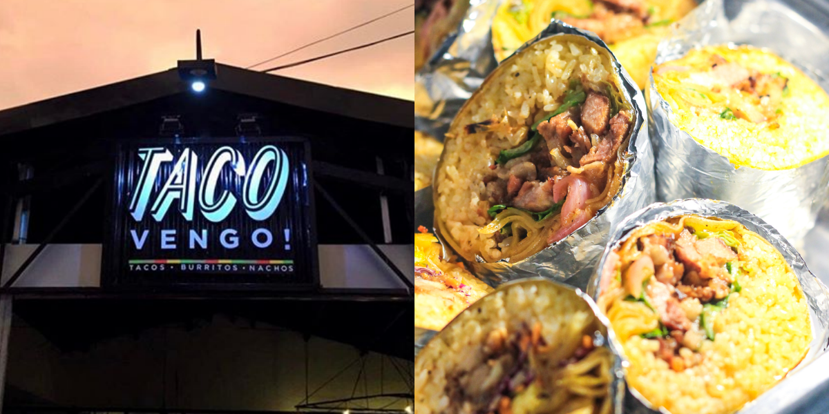 One Day Offer: P28 Burritos at Taco Vengo!