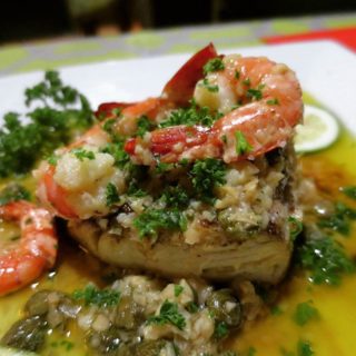 Mantaro Fillet with Shrimp