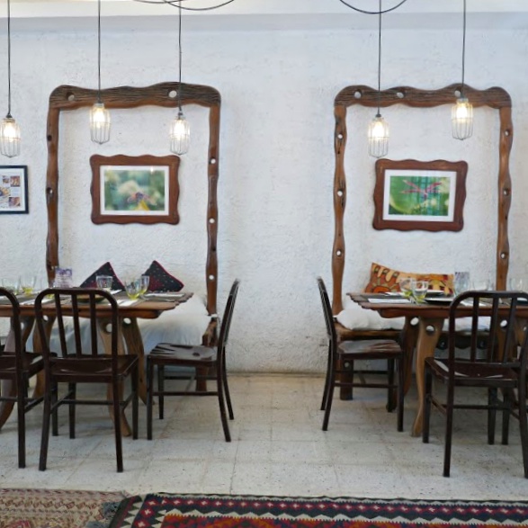 Inside Gourmet Gypsy Art Cafe