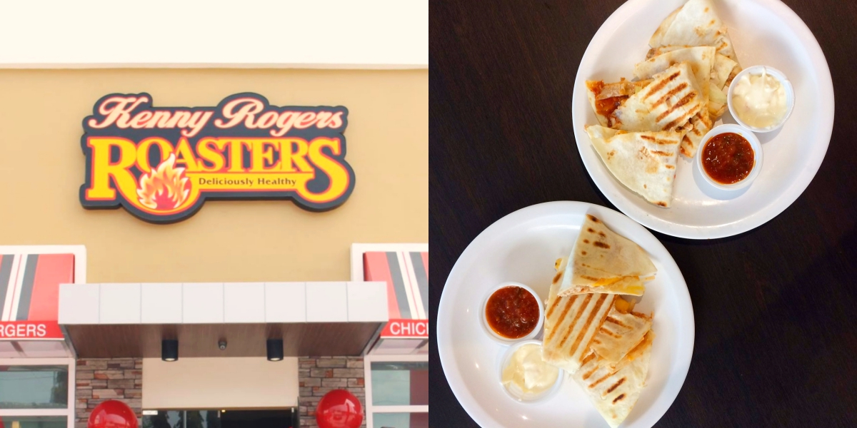 MUST TRY: Buy 1 Get 1 Chicken Quesadillas at Kenny Rogers