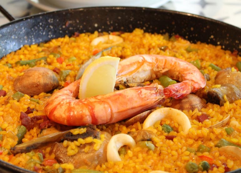 paella, barcino