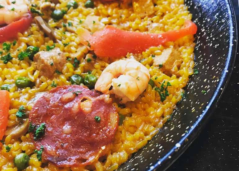 paella, terry's bistro