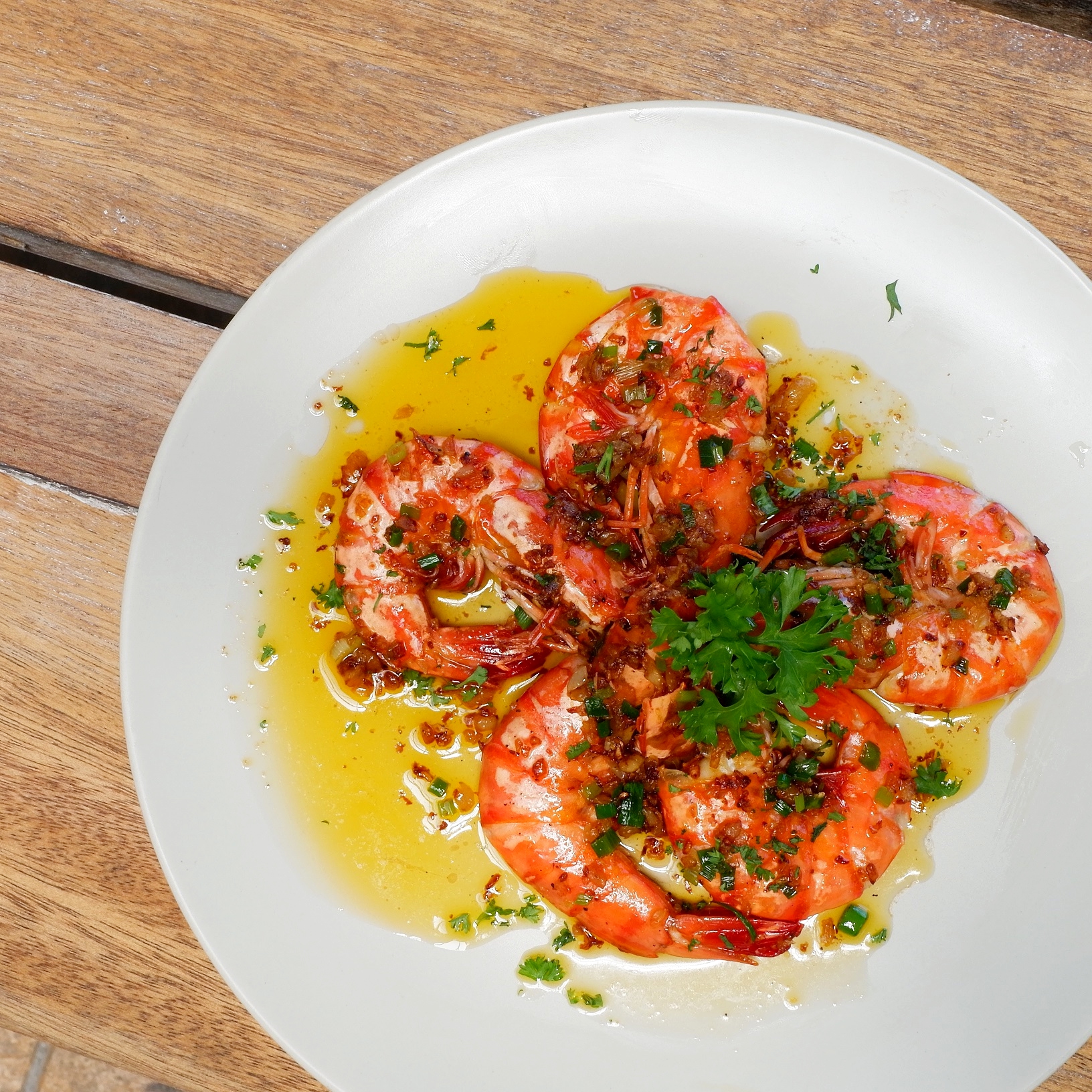 Buttered Garlic Shrimp