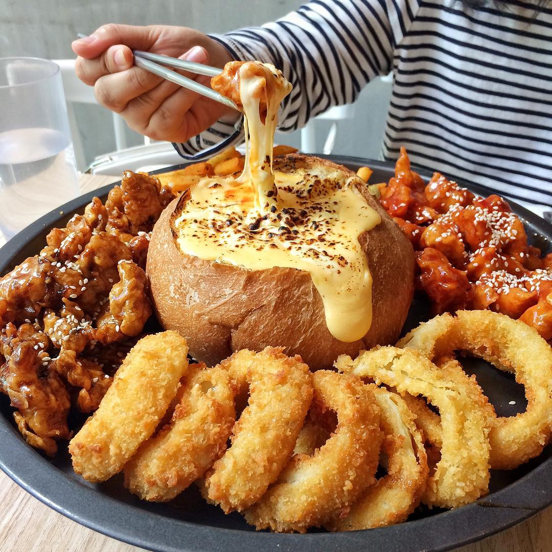 Chicken Cheese Fondue