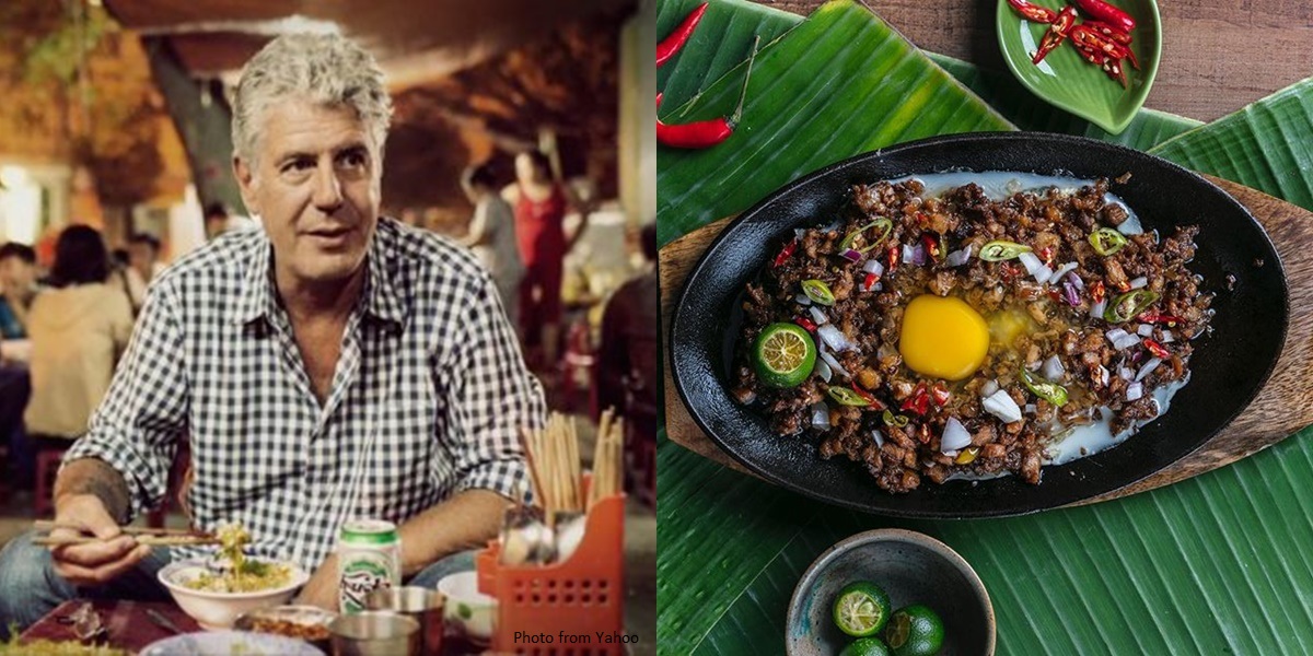 Anthony Bourdain Thinks Sisig Will Put Filipino Food on the Map
