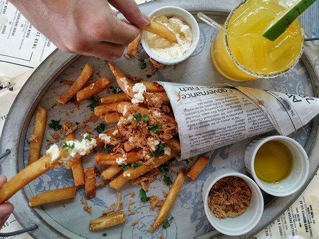 Adobo Truffled Fries