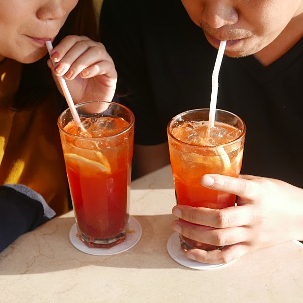 Strawberry Lemon Sundrenched Iced Tea