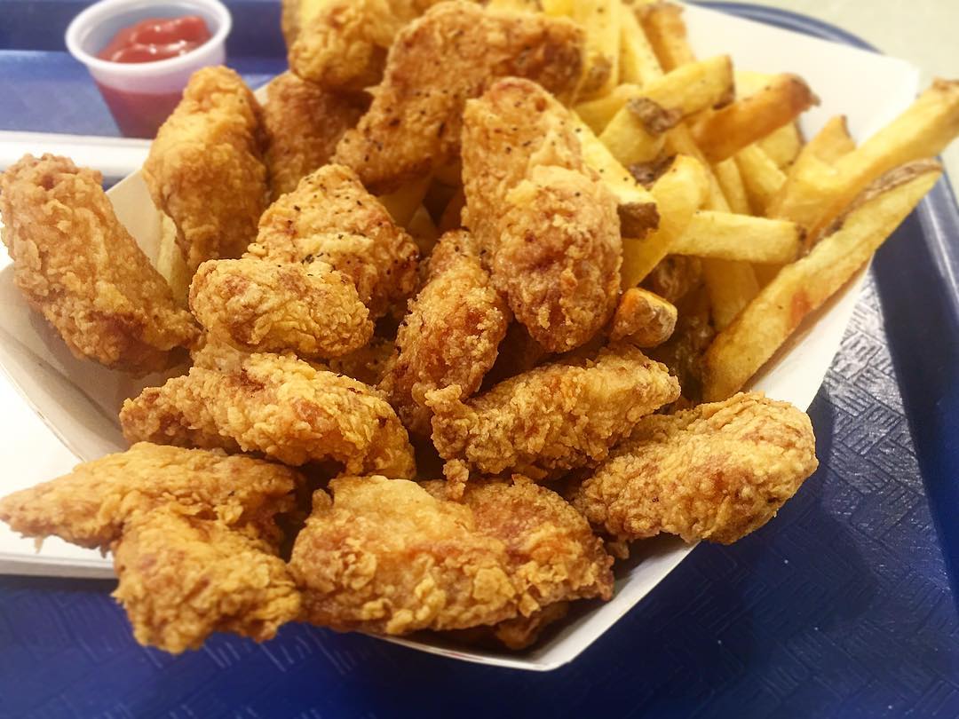 Mcdonald's Chicken Nuggets and Fries