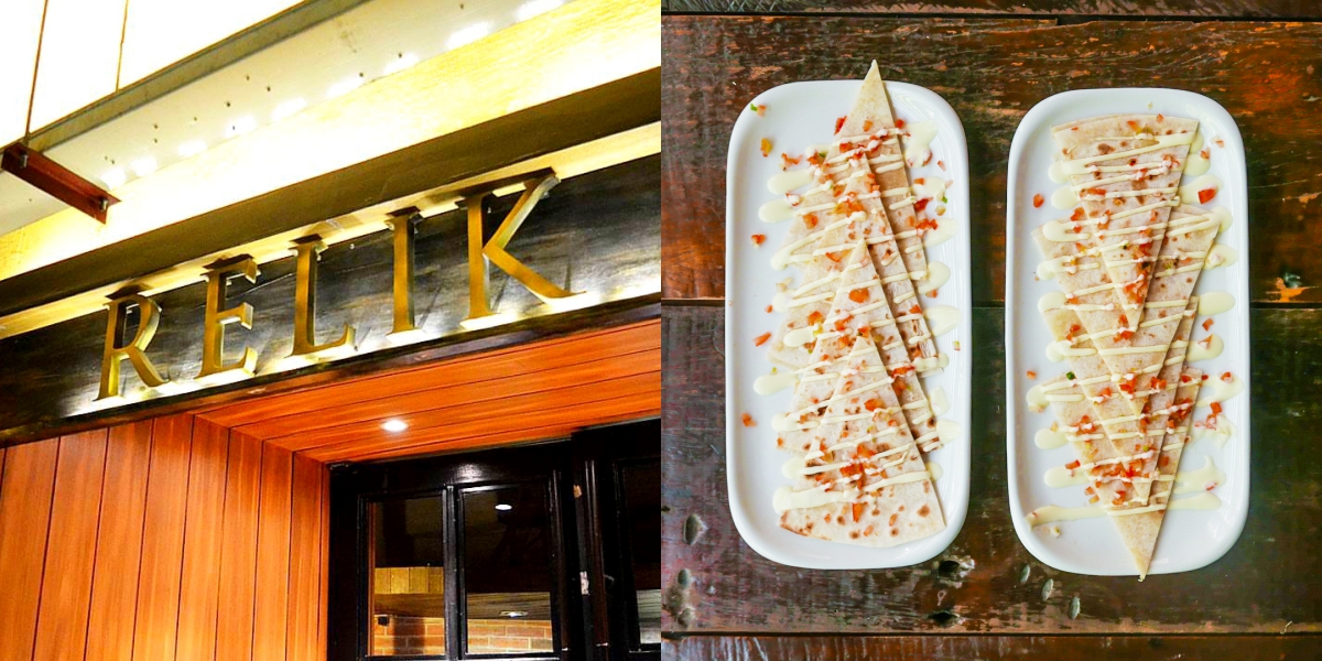 Exclusive: Buy 1 Get 1 Cheese Quesadilla at Relik in BGC