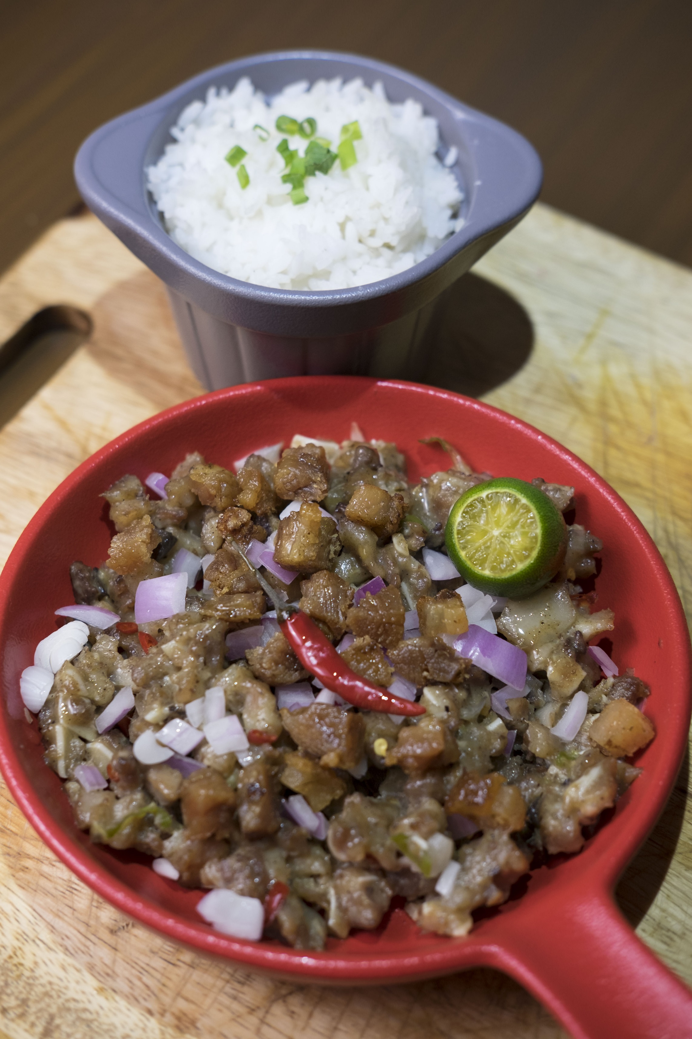 Alek Cafe + Kitchen Papa Herman's Classic Sisig