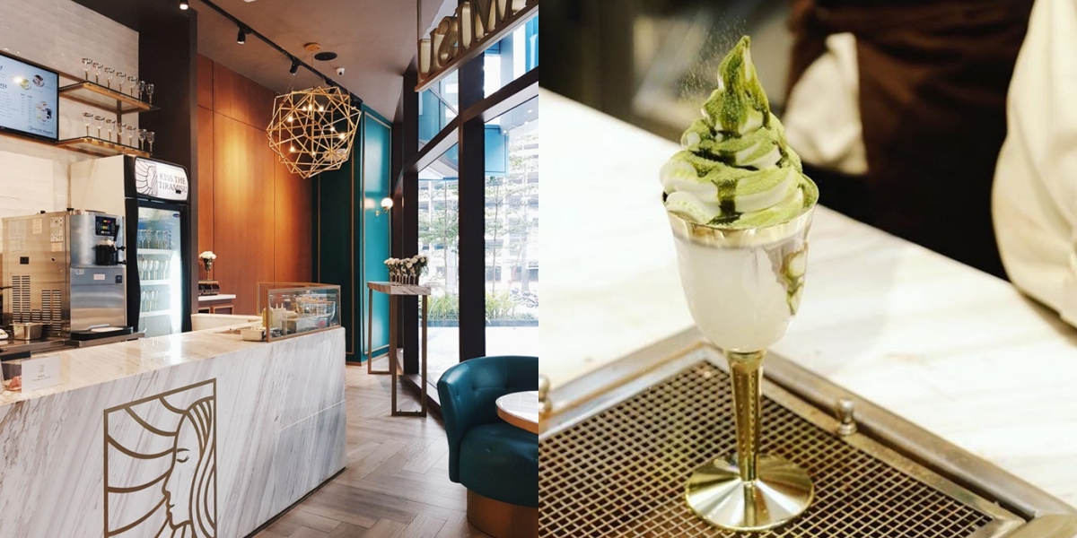 New: Kiss The Tiramisu in Makati serves soft-serve ice cream with real gold!