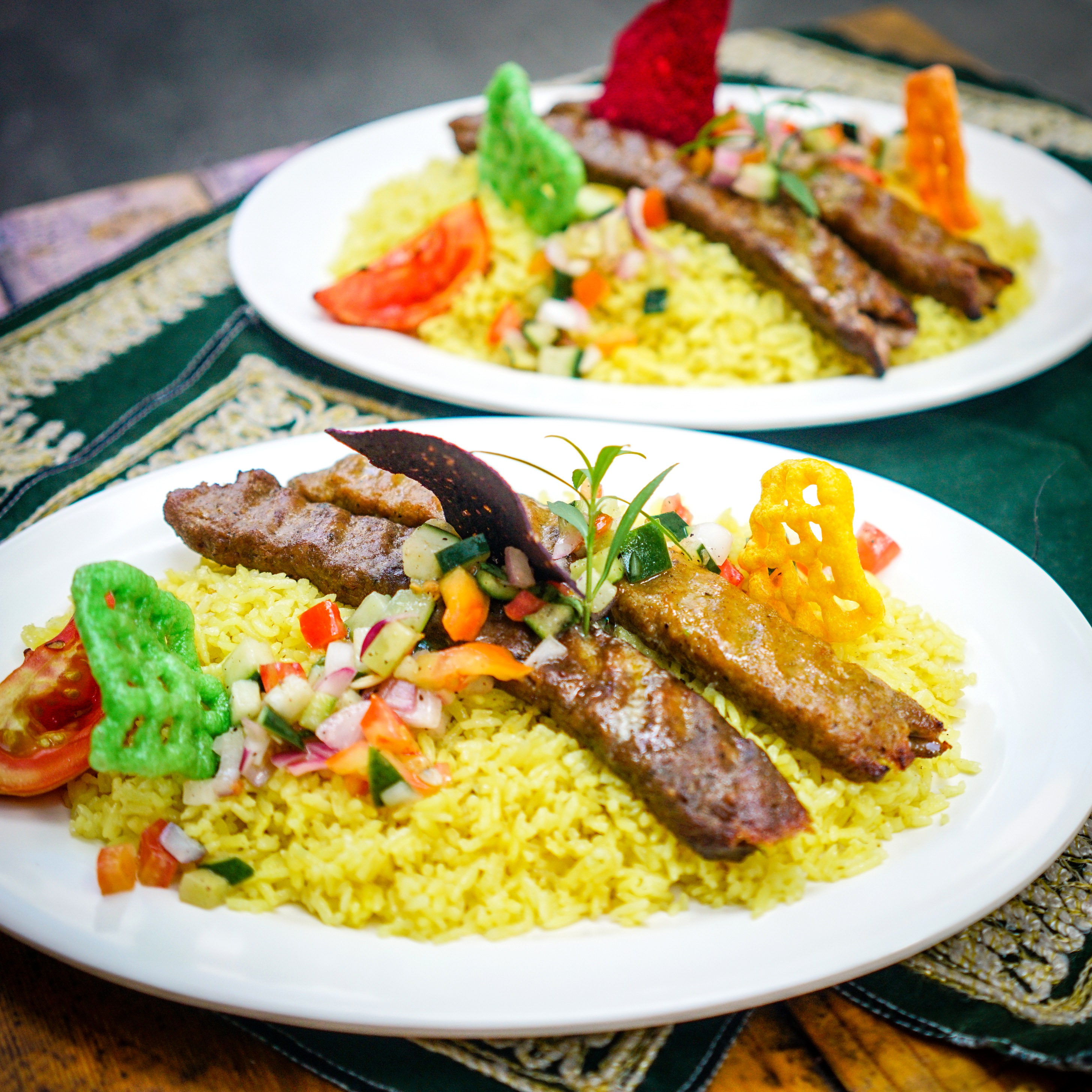 Chicken Biryani with Basmati Rice â Halal Kabab Express