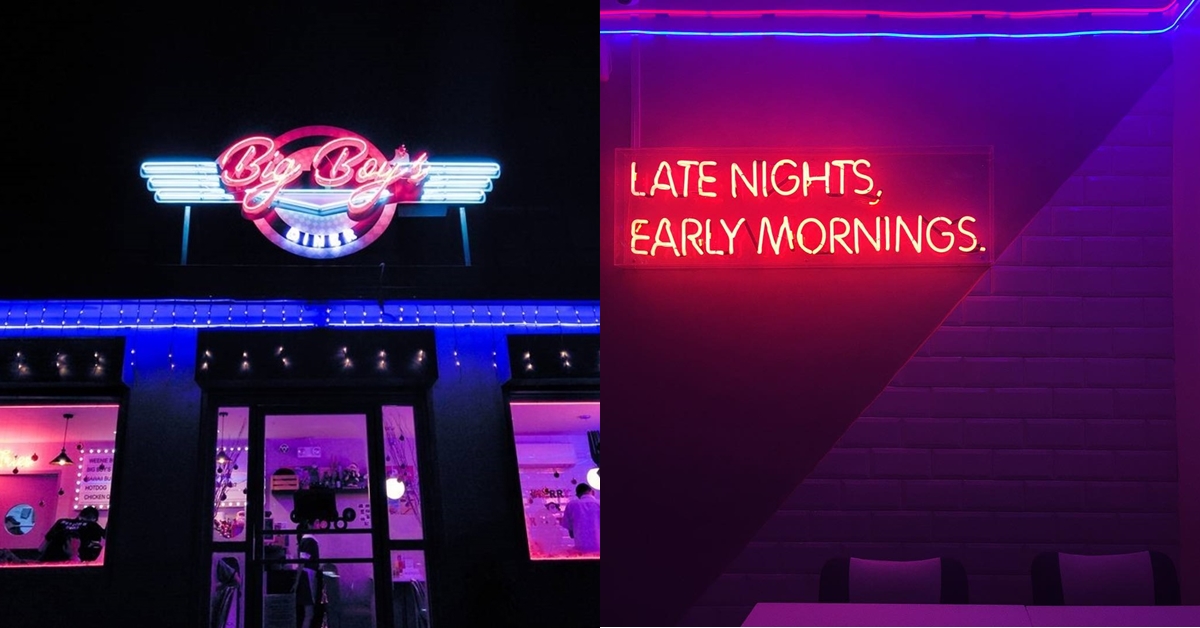 Big Boy’s, a Riverdale-Inspired Diner in QC is a Neon Lover’s Paradise