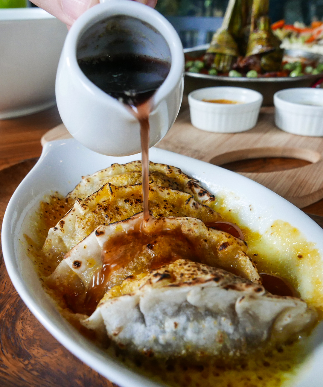 French Onion Soup Gyoza