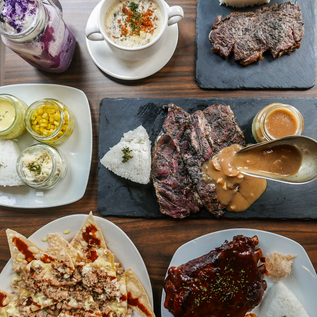 Red Baron Food Flatlay