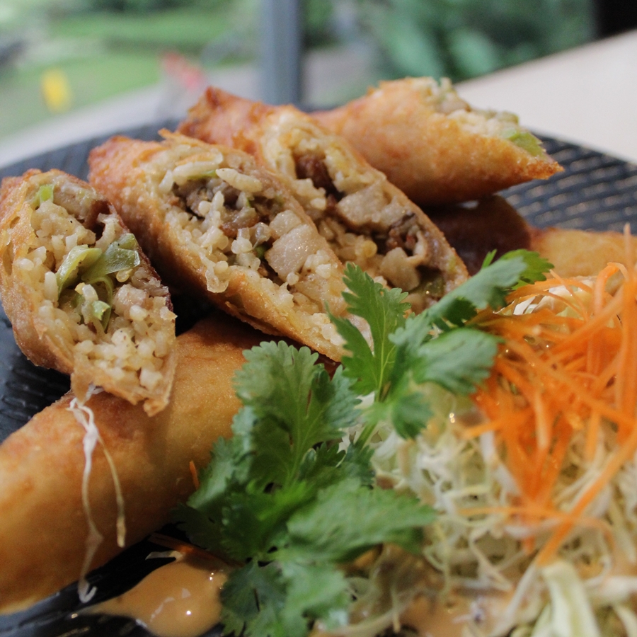 Fried Sisig Rolls