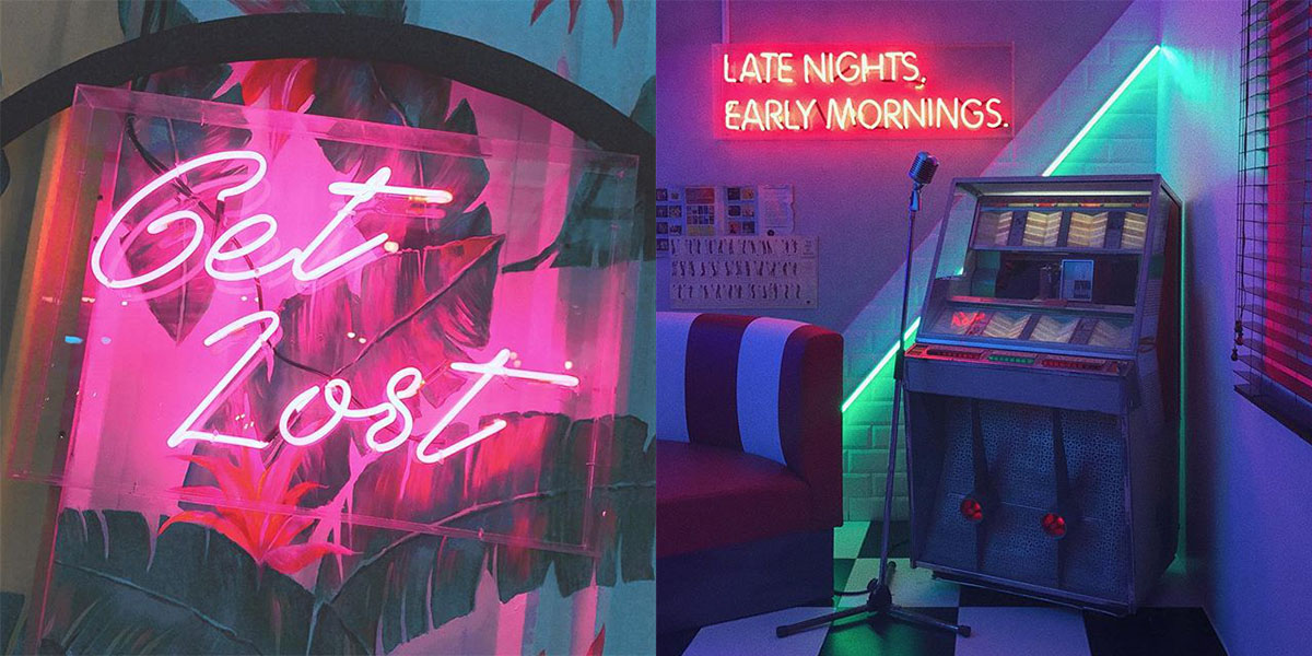 19 Food Spots with Glowing Neon Lights Perfect for Your IG Feed