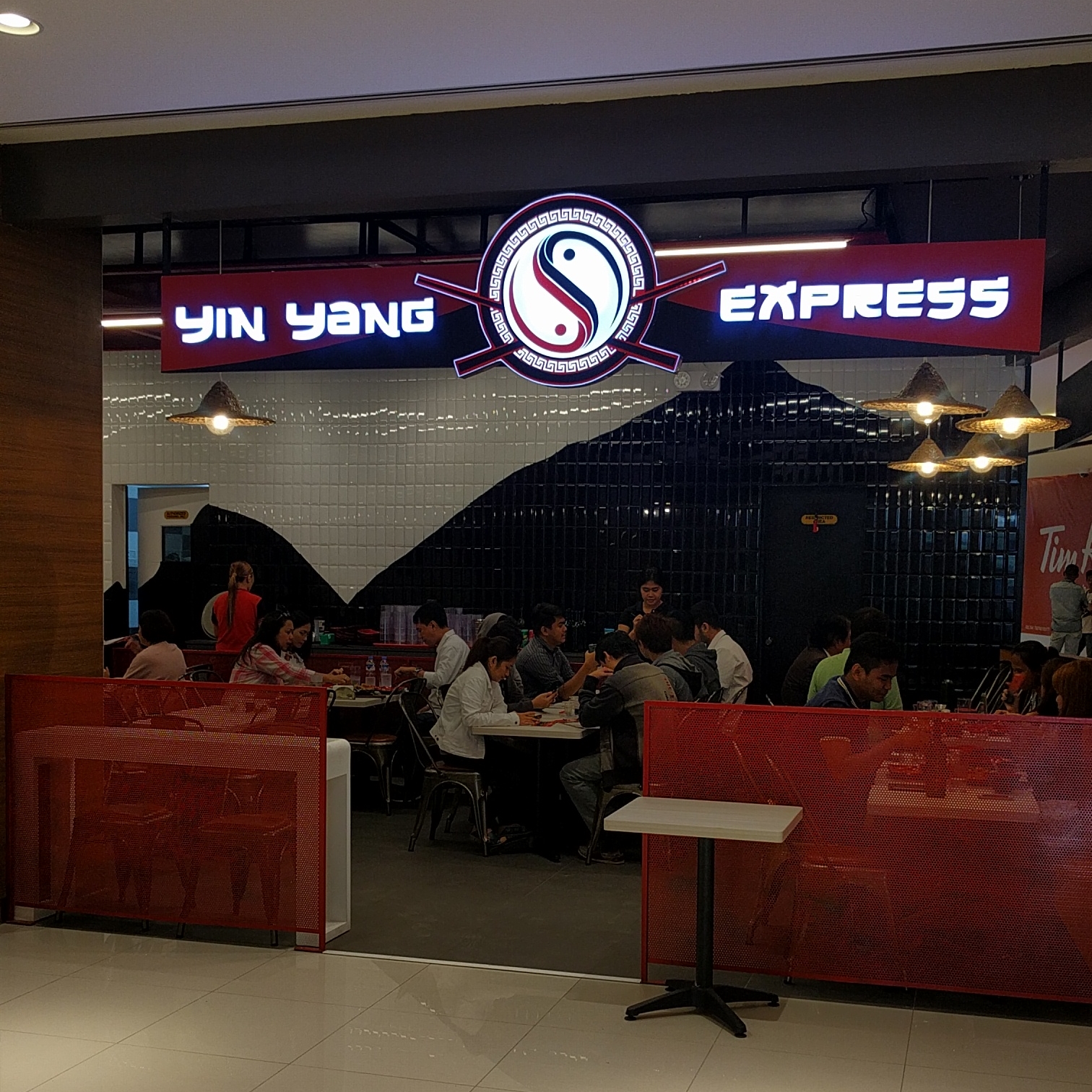 Yin Yang Express Facade