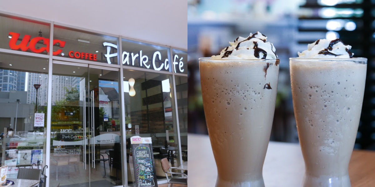 Exclusive: Buy 1 Get 1 Coffee Frappe Iced Brendo and more at UCC Park Cafe