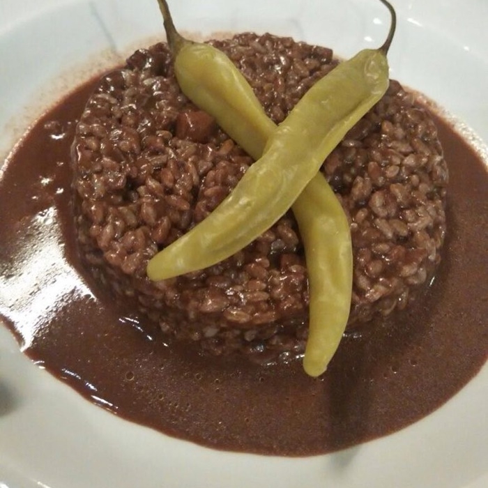 Dinuguan Risotto â Terryâs Bistro