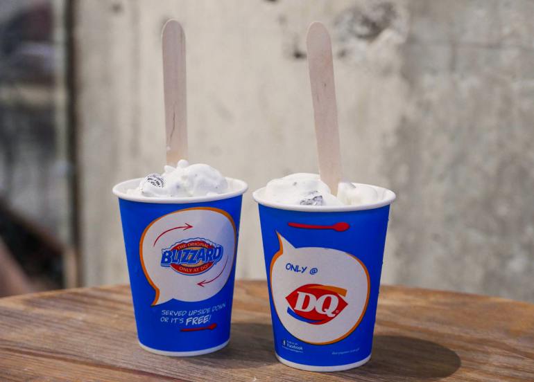 dairy queen oreo blizzard