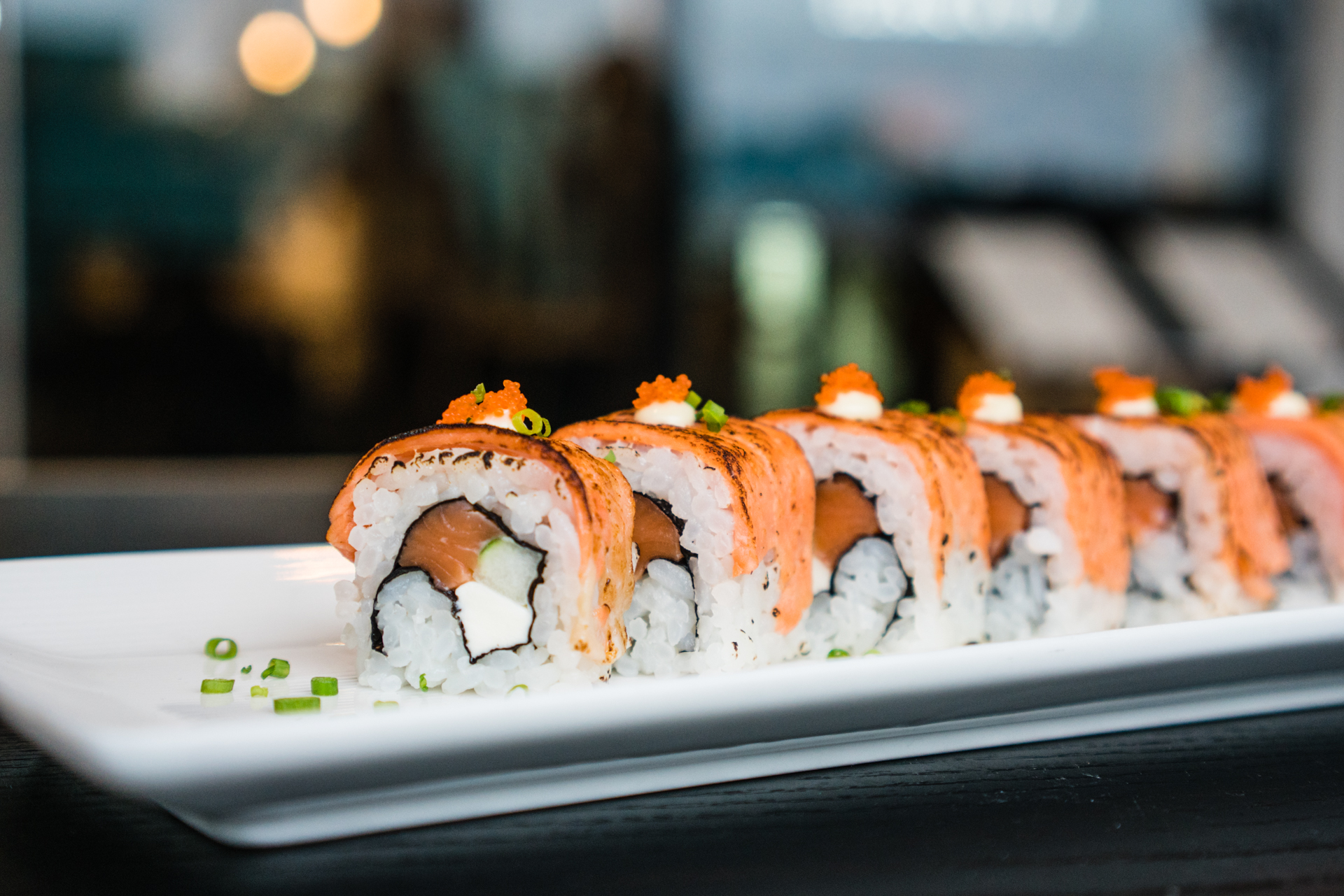 Salmon Aburi Maki