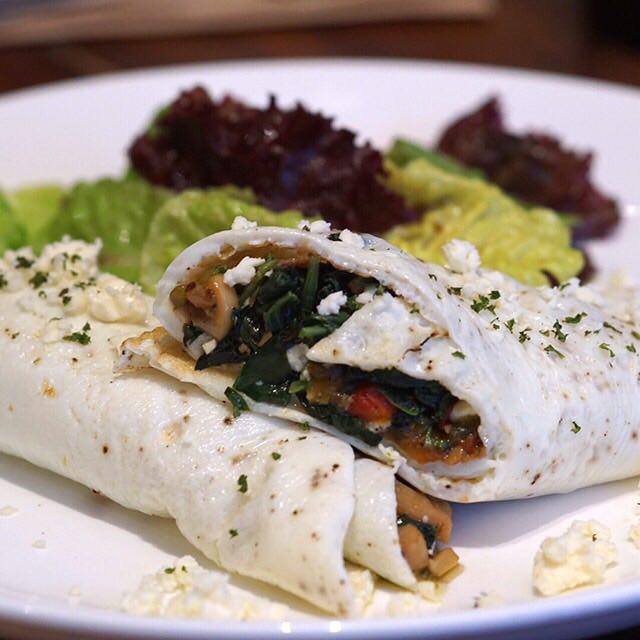 Egg White Spinach Omelette