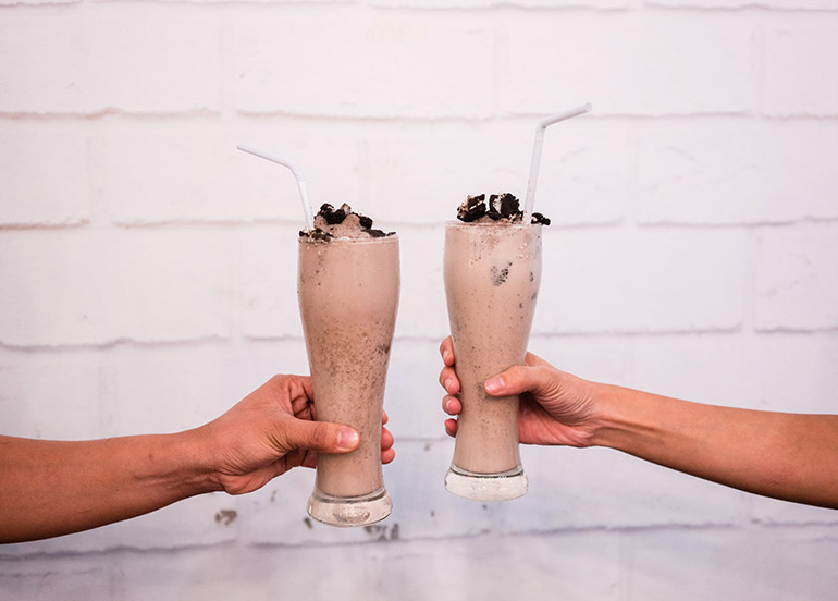 oreo milkshake