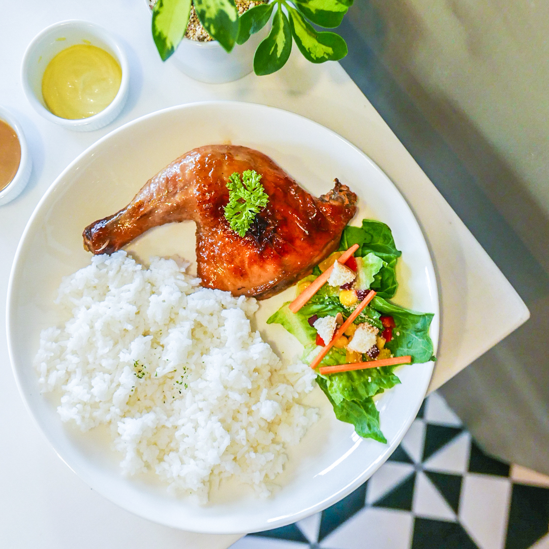 Autumn Roast Chicken Rice