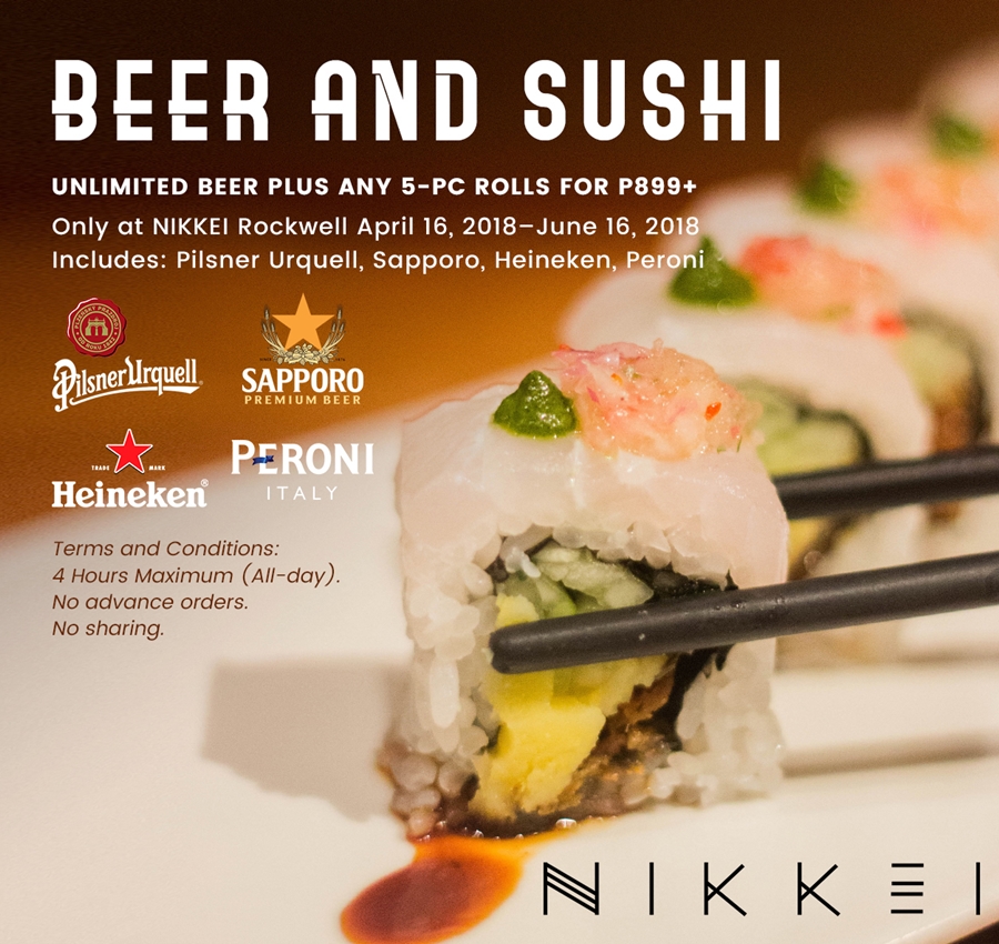 Nikkei Rockwell's Beer and Sushi