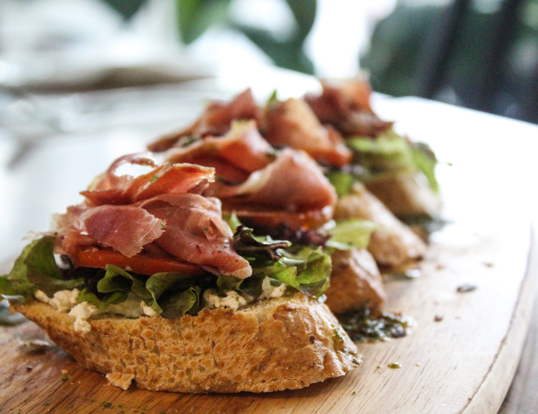 Spanish Caprese Bruschetta