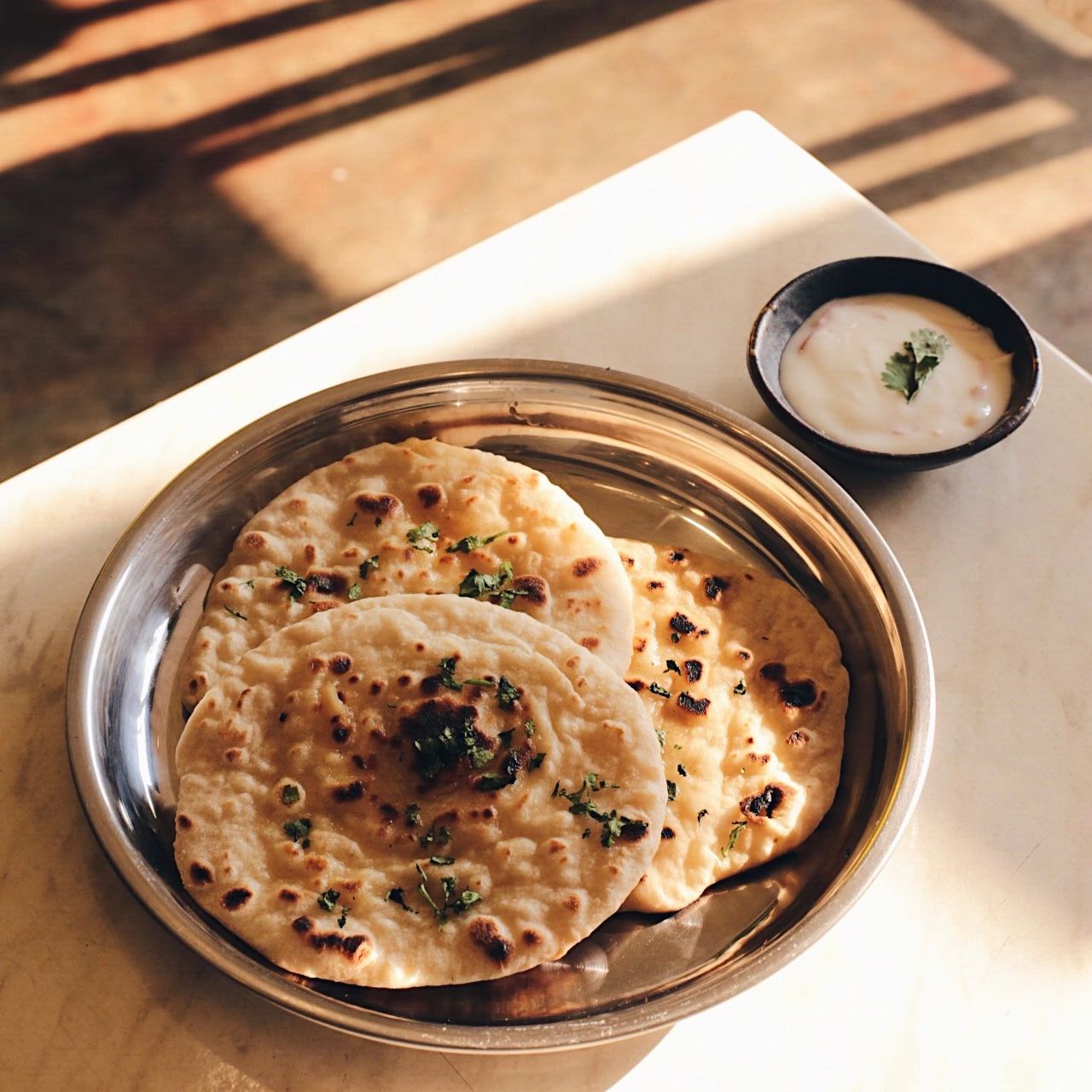 Homemade Naan